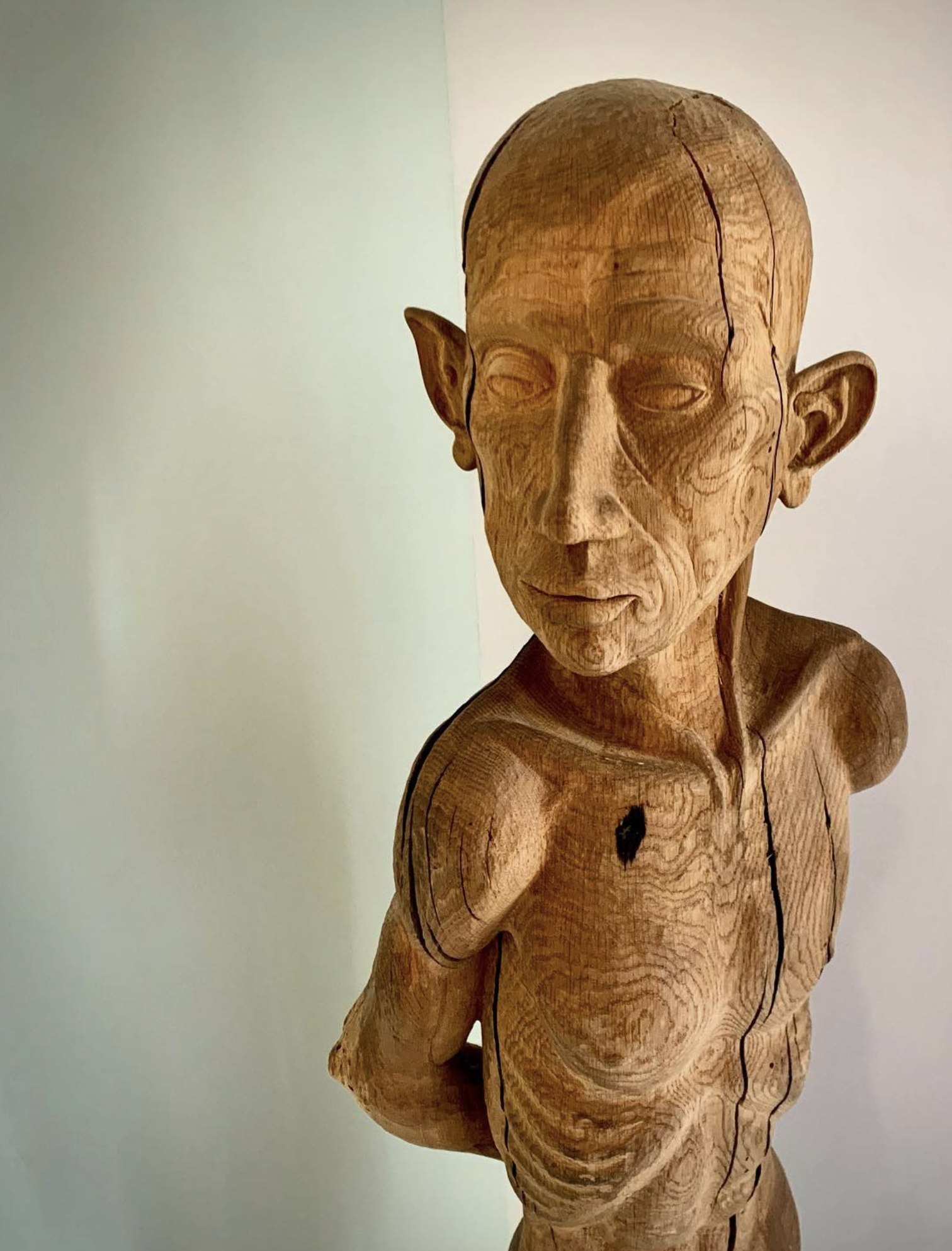 houten mens